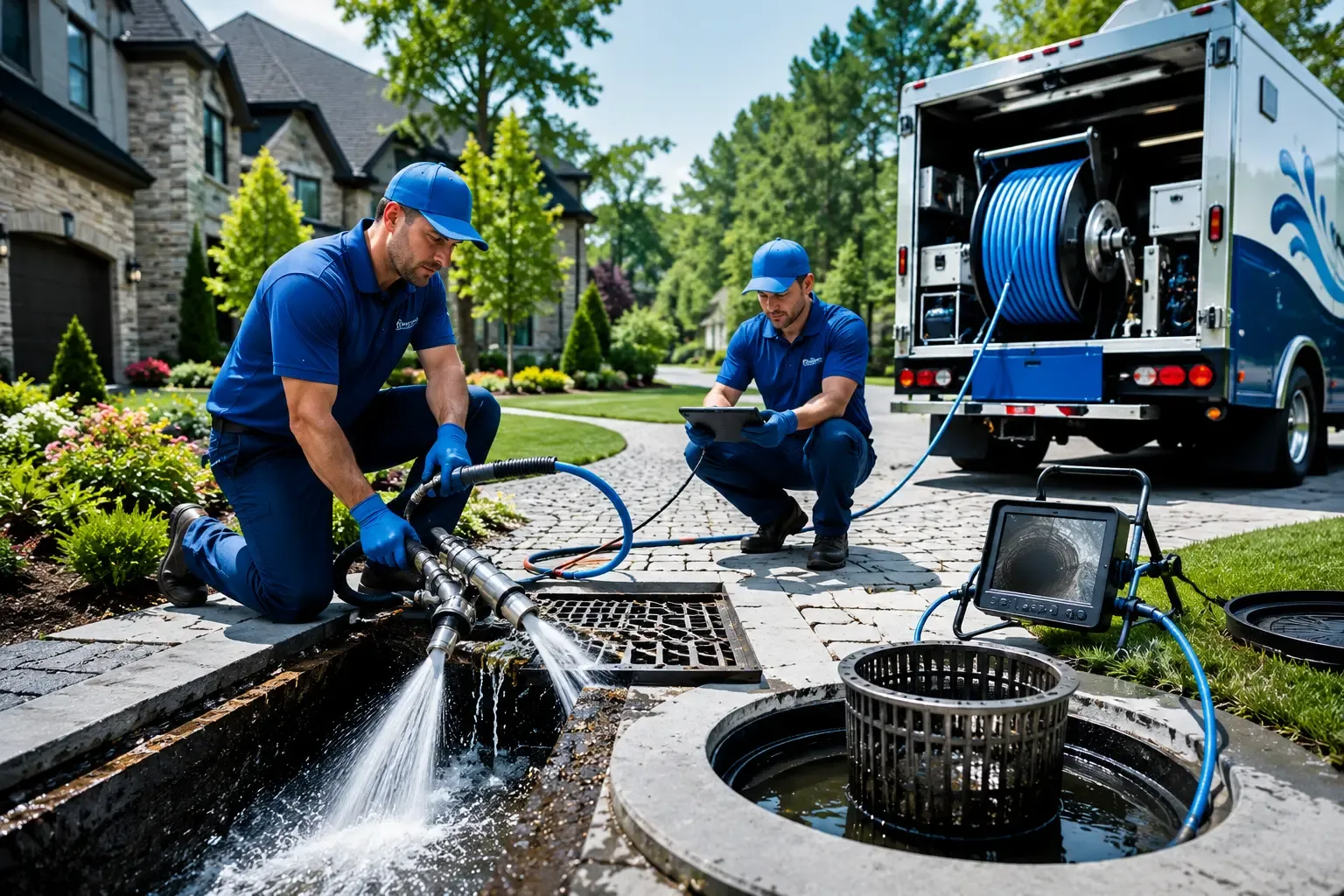 Local outdoor drain cleaning professionals in Brule, WI