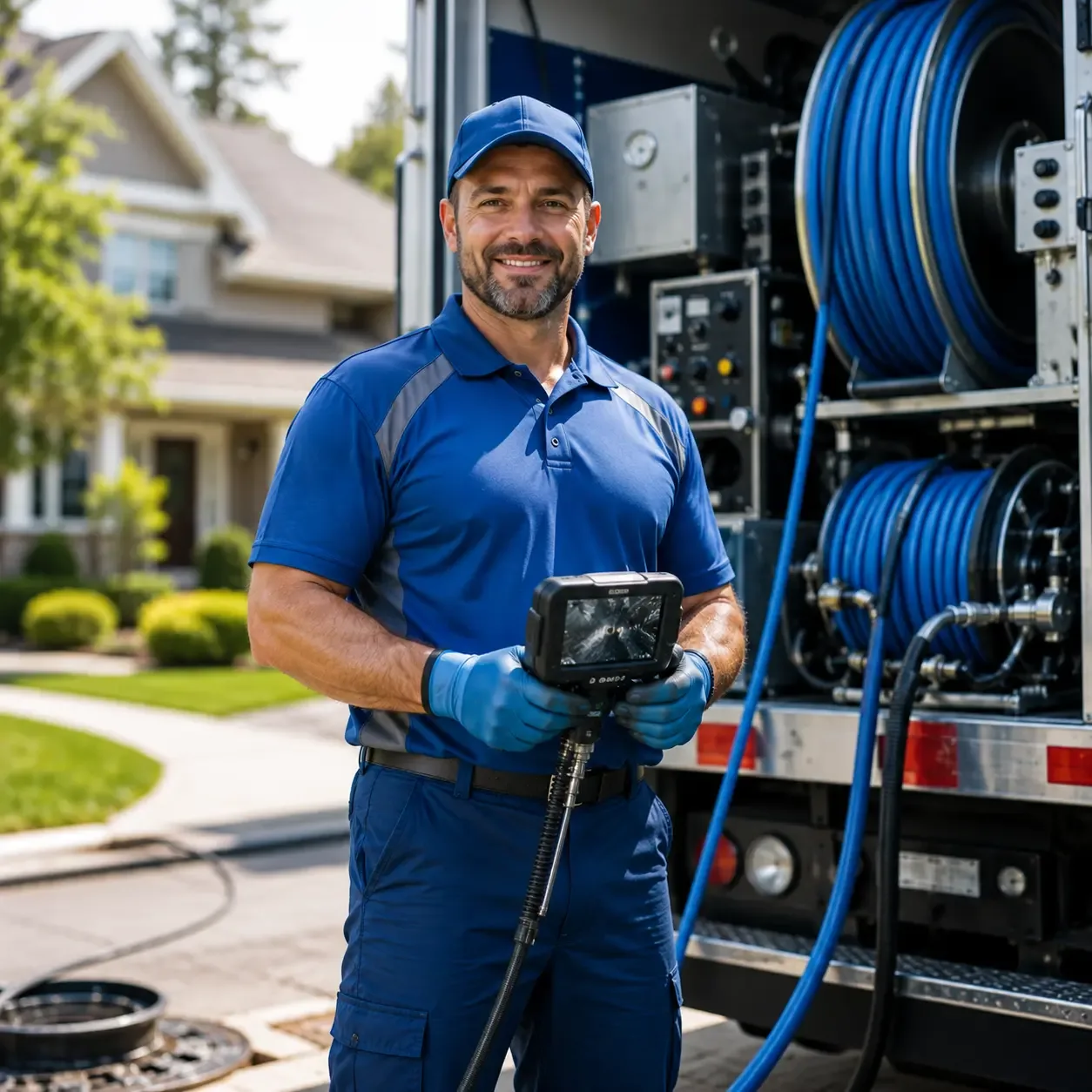 Local outdoor drain cleaning specialists in Brule, WI